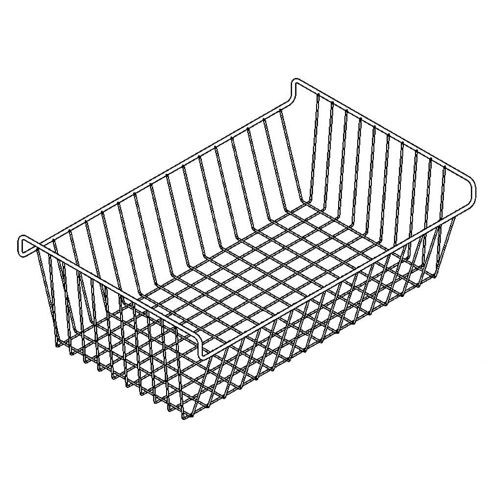 GE Part #wr21X10182, Refrigerator Basket, Lower | 27.70 x 18.80 x 10.60