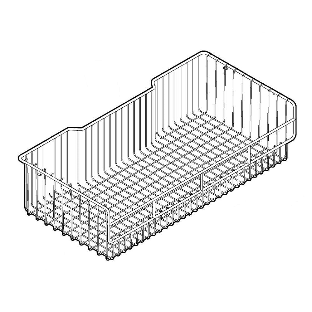 GE Part #wr21X10241, Refrigerator Basket | 31.40 x 19.30 x 9.20