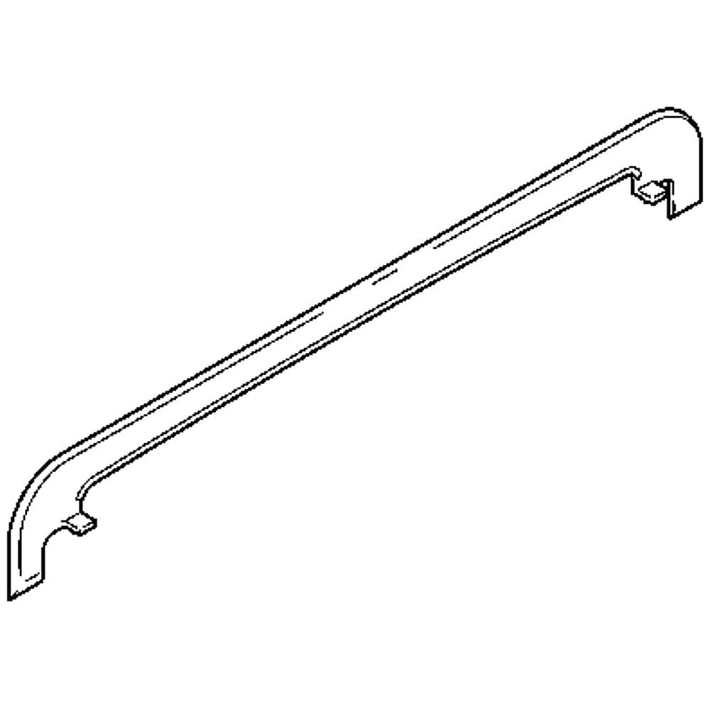 Part #wr22X10047, Refrigerator Dairy Compartment Trim / 26.00 x 8.00 x 0.50