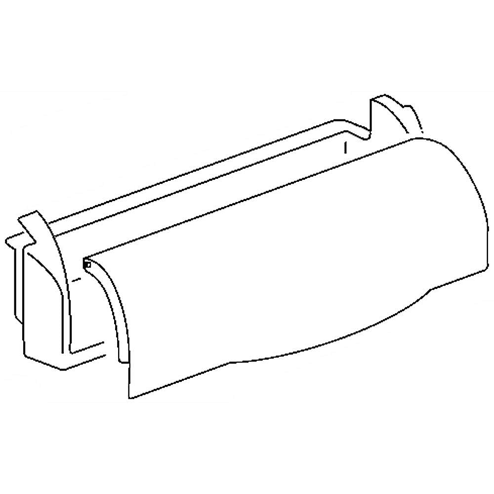 GE Part #wr22X10051, Bin/door Dai | 21.40 x 6.70 x 6.30
