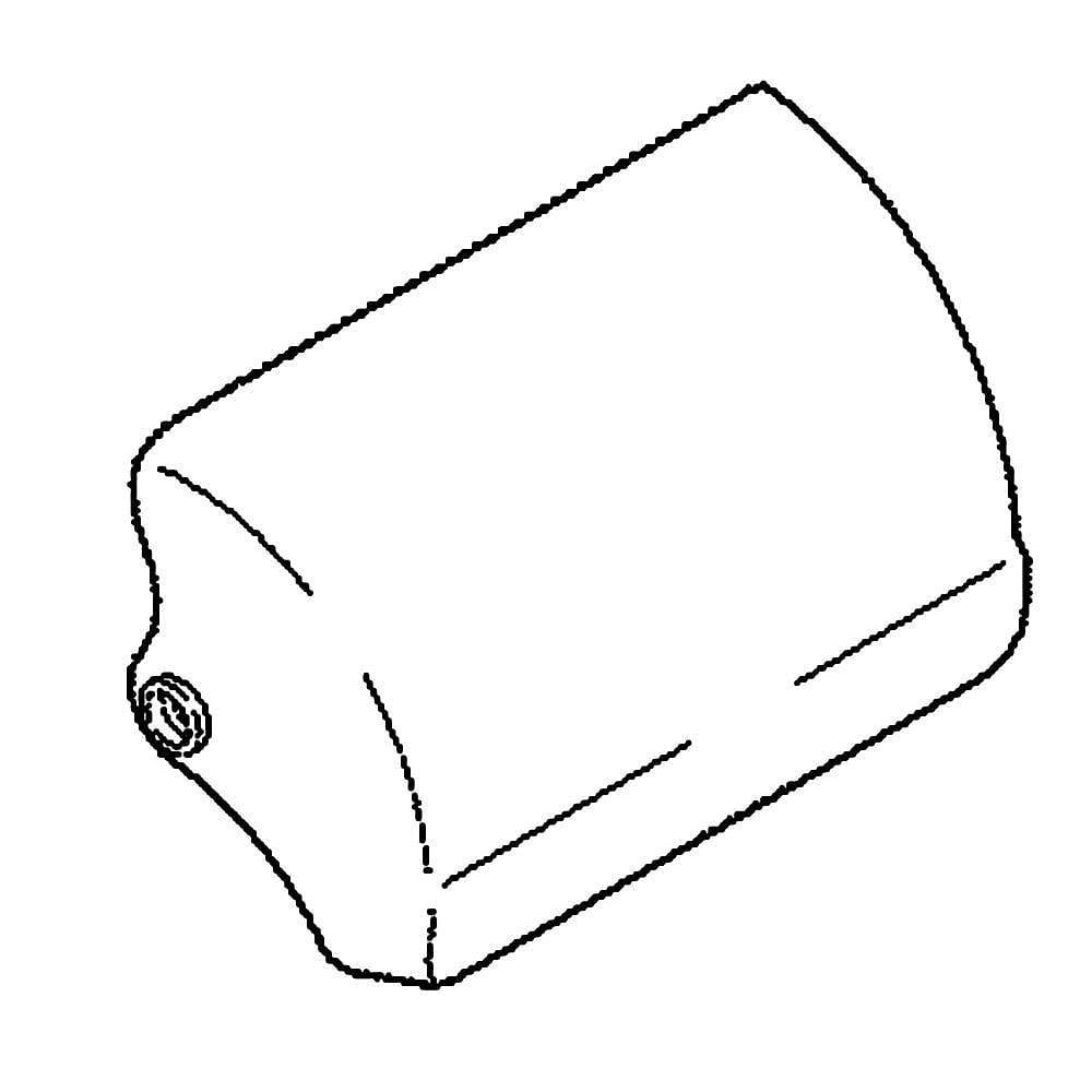 Part #wr22X30023, Refrigerator Dairy Bin Cover (Replaces Wr22X28070)