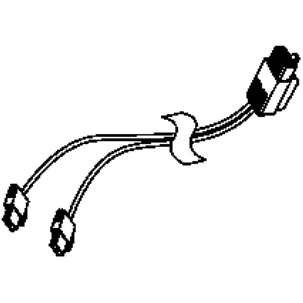GE Part #wr23X10585, Refrigerator Wire Harness | 7.50 x 7.00 x 1.00