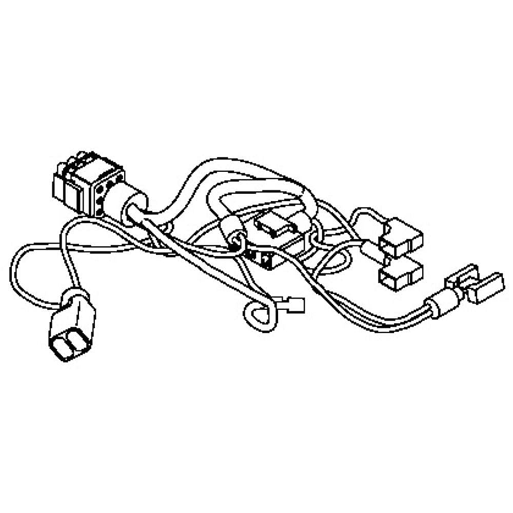 GE Part #wr23X10687, Refrigerator Wire Harness | 14.00 x 9.50 x 1.50