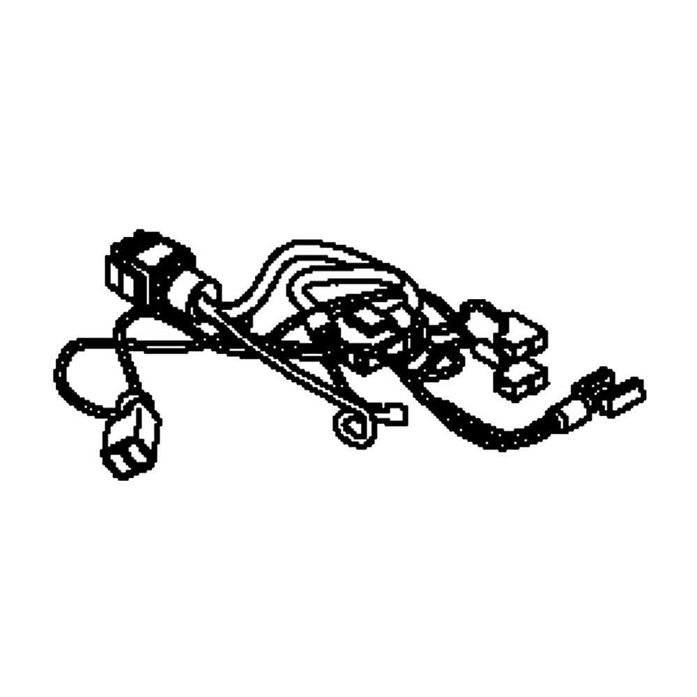 Part #wr23X10788, Refrigerator Quick Chill Drawer Wire Harness / 14.00 x 9.00 x 0.60