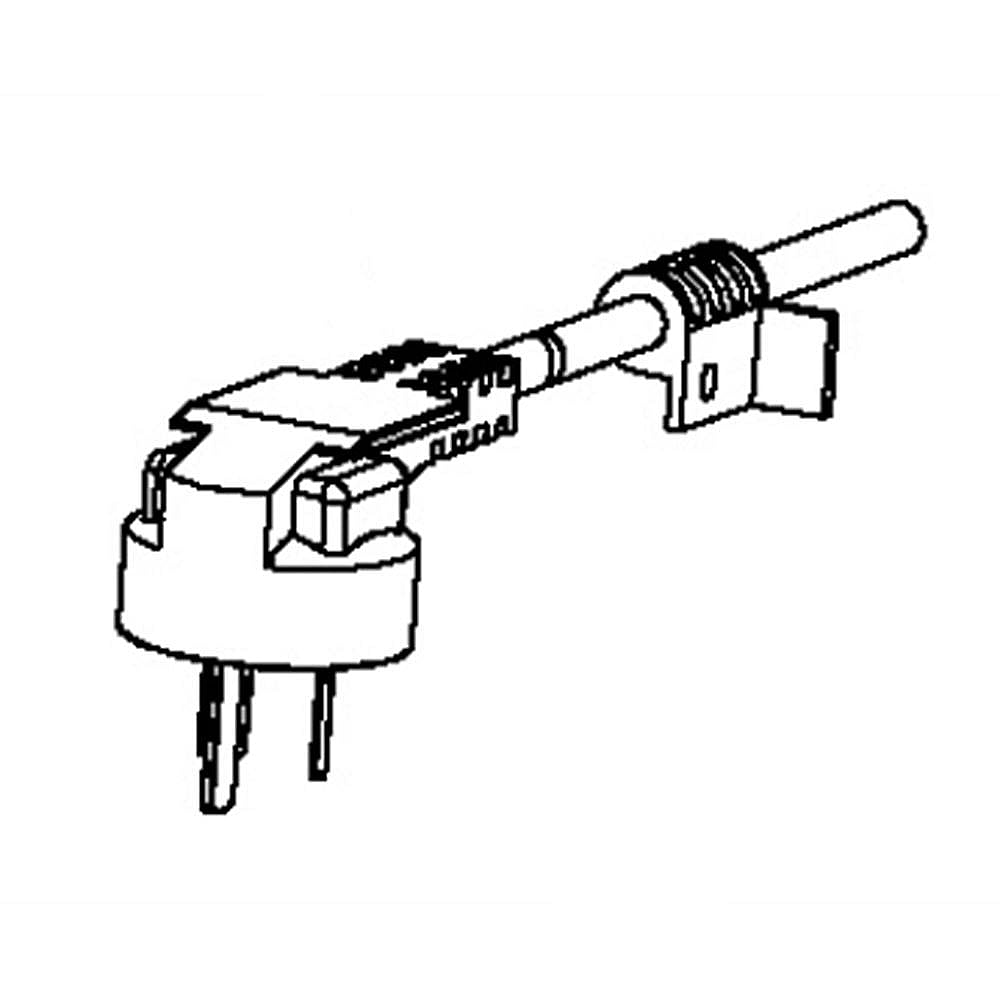 GE Part #wr23X25096, Power Cord | 11.90 x 8.30 x 6.00