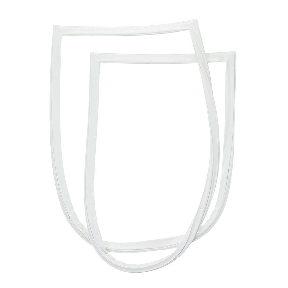 GE Part #wr24X10298, Refrirator Door Gasket (White) | 28.40 x 18.90 x 1.90