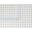 Refrigerator Freezer Door Gasket (White)