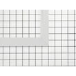Refrigerator Door Gasket (white) for Hotpoint CSC20GASBWH - Part WR24X528