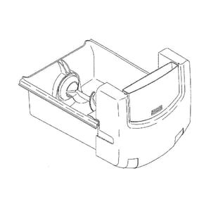 Refrigerator Ice Container Assembly WR17X12138