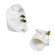 Refrigerator Lamp Socket for GE TBE22PASPRWW - Part WR2X8005