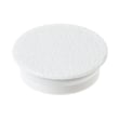 Refrigerator Door Inner Liner Button Plug (white) for Hotpoint CTX18CIZKRWW - Part WR2X8087