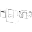 Ice Tray Assembly for GE PSB42YPHASV - Part WR30X10056