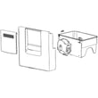Refrigerator Ice Container Assembly for GE PSB48YSXASS - Part WR30X10064