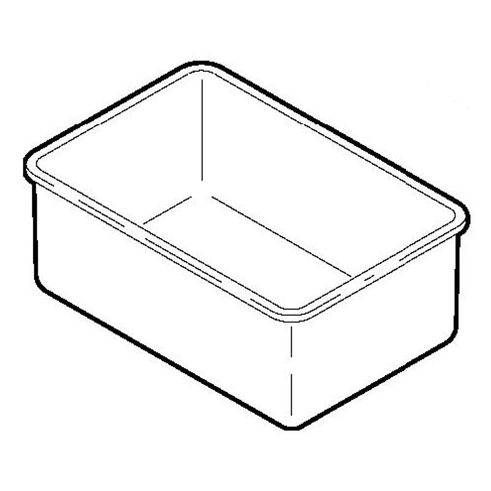 GE Part #wr30X10158, Bucket Ice 2 | 19.30 x 11.30 x 5.90
