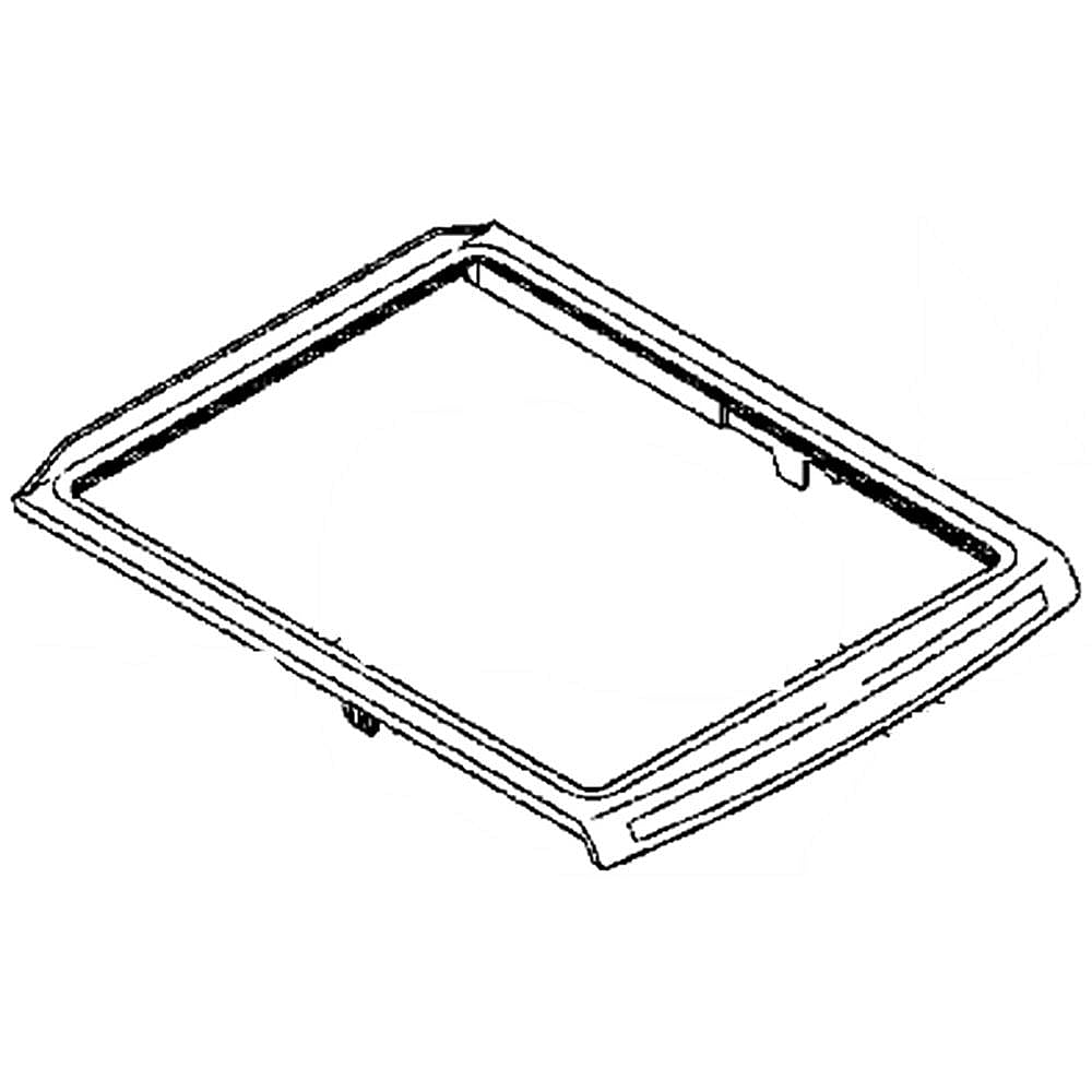 GE Part #wr32X10258, Shelf Cant | 21.40 x 20.60 x 4.10