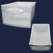 Refrigerator Crisper Pan for GE PDS20SBSCRSS - Part WR32X10466