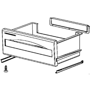 Refrigerator Vegetable Pan WR32X10516