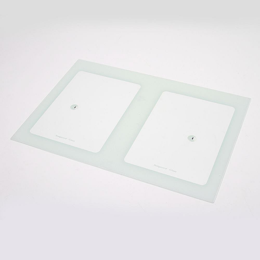 Part #wr32X10540, Refrigerator Crisper Drawer Cover Glass Insert / 34.00 x 26.20 x 3.70