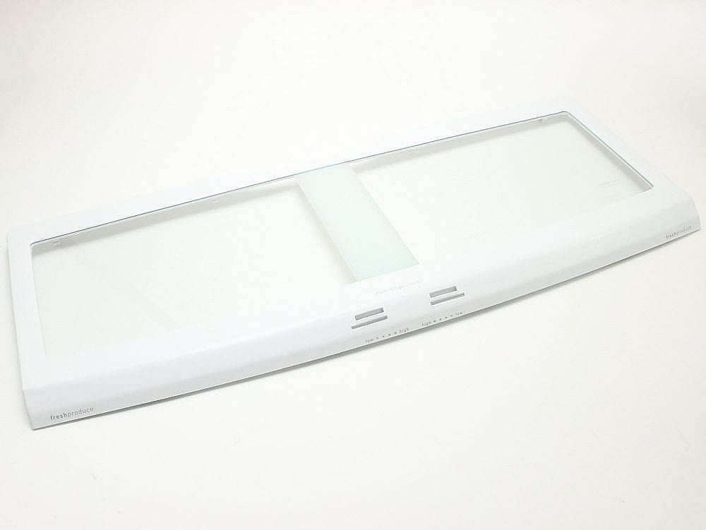 Part #wr32X10605, Refrigerator Crisper Drawer Cover Frame / 37.70 x 15.80 x 5.10