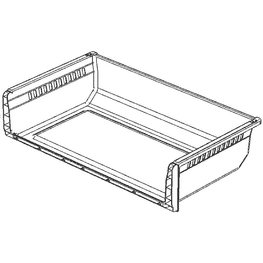 GE Part #wr32X10826, Refrigerator Freezer Tray | 32.70 x 19.20 x 9.80