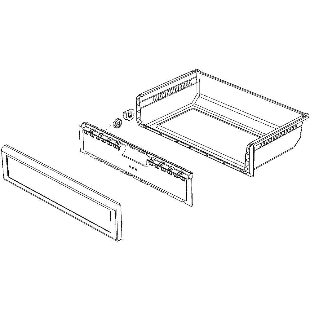 GE Part #wr32X10829, Asm Tray-Fre