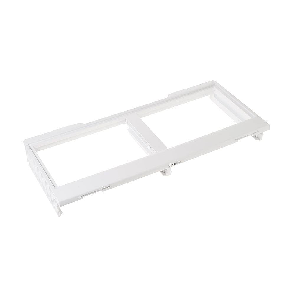 GE Part #wr32X10910, Refrirator Crisper Drawer Cover Frame | 36.30 x 23.20 x 9.00