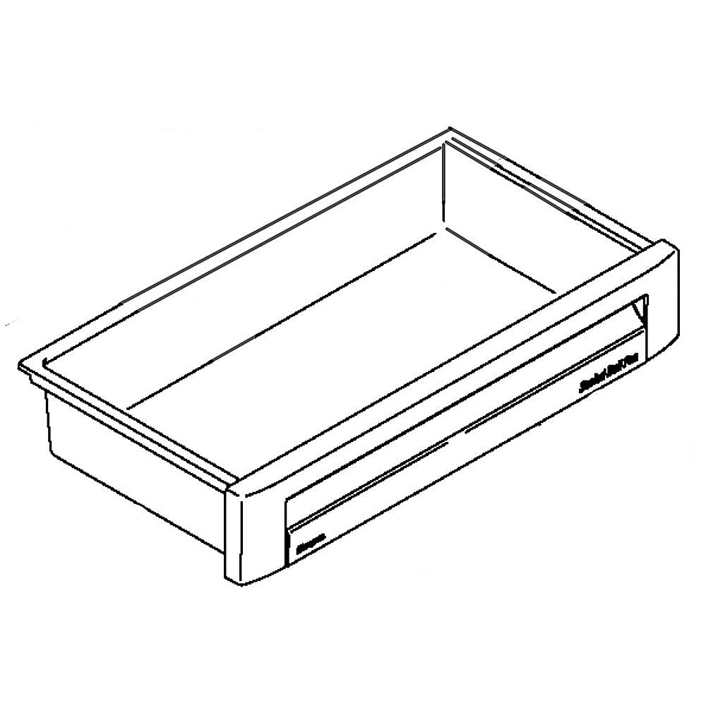 GE Part #wr32X25591, Pan Snack Asm 42 | 32.30 x 15.80 x 5.00
