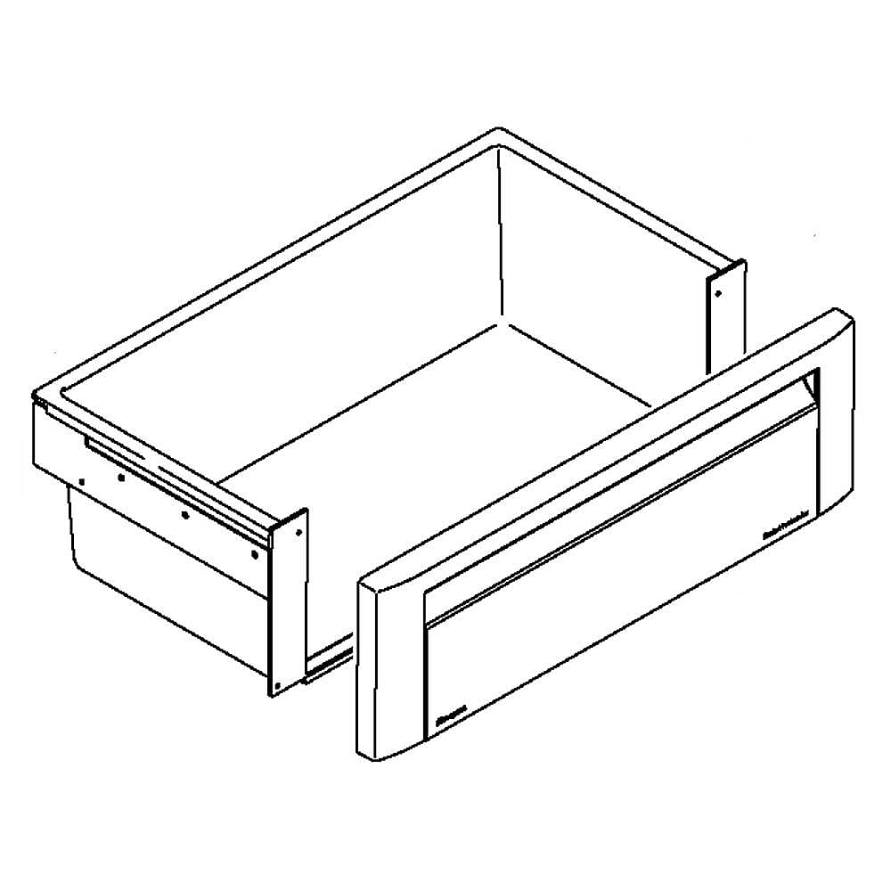 GE Part #wr32X25926, Pan Veg Asm 42–in