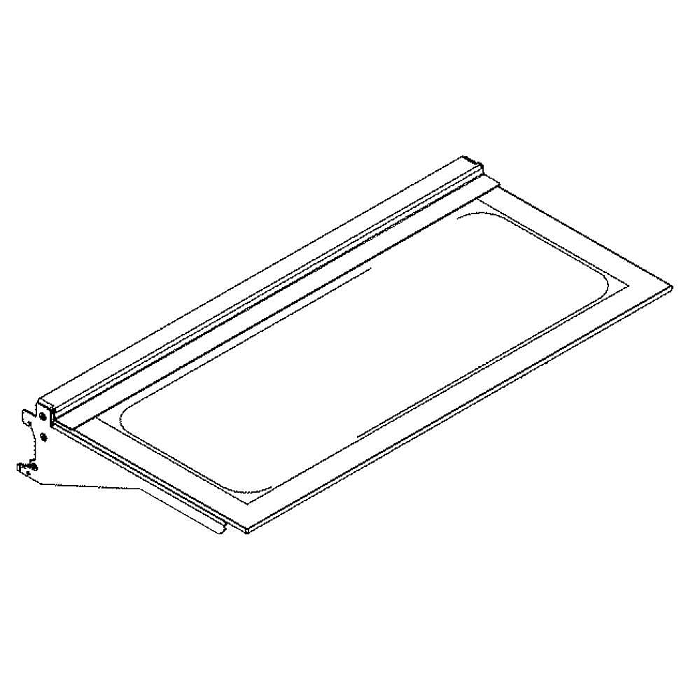 Part #wr32X29097, Refrigerator Led Glass Shelf Assembly