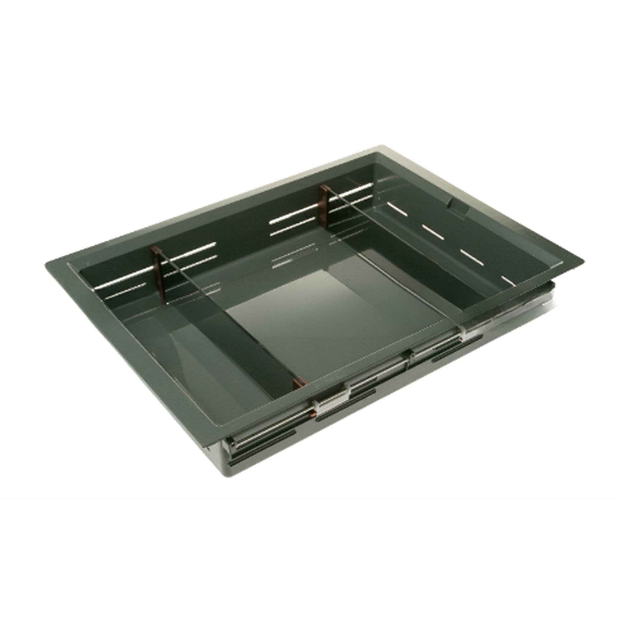 Part #wr32X32487, Gray Convertible Drawer Basket W/ Divide