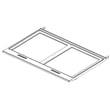 White Vegetable Pan Frame for GE PVD28BYNFS - Part WR32X32489