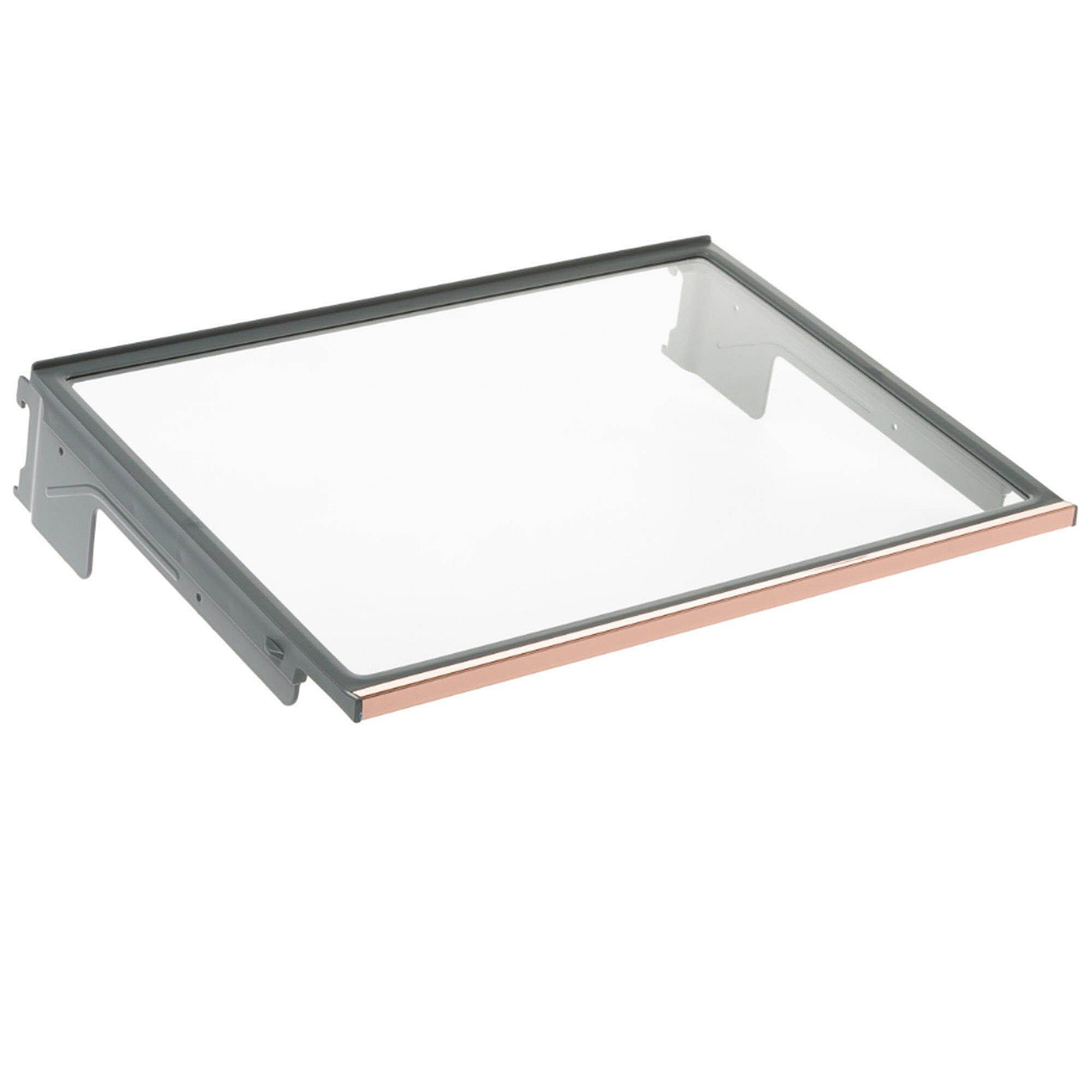 Part #wr32X39045, Dark Gray Refrigerator Shelf