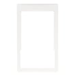 Refrigerator Dispenser Trim (white) for Hotpoint HSS22IFMBCC - Part WR38X10204