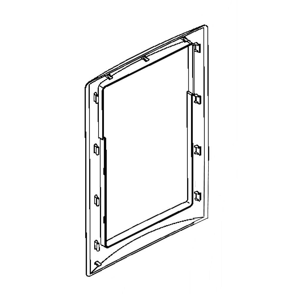 Part #wr38X10364, Refrigerator Dispenser Trim / 16.20 x 12.20 x 2.30