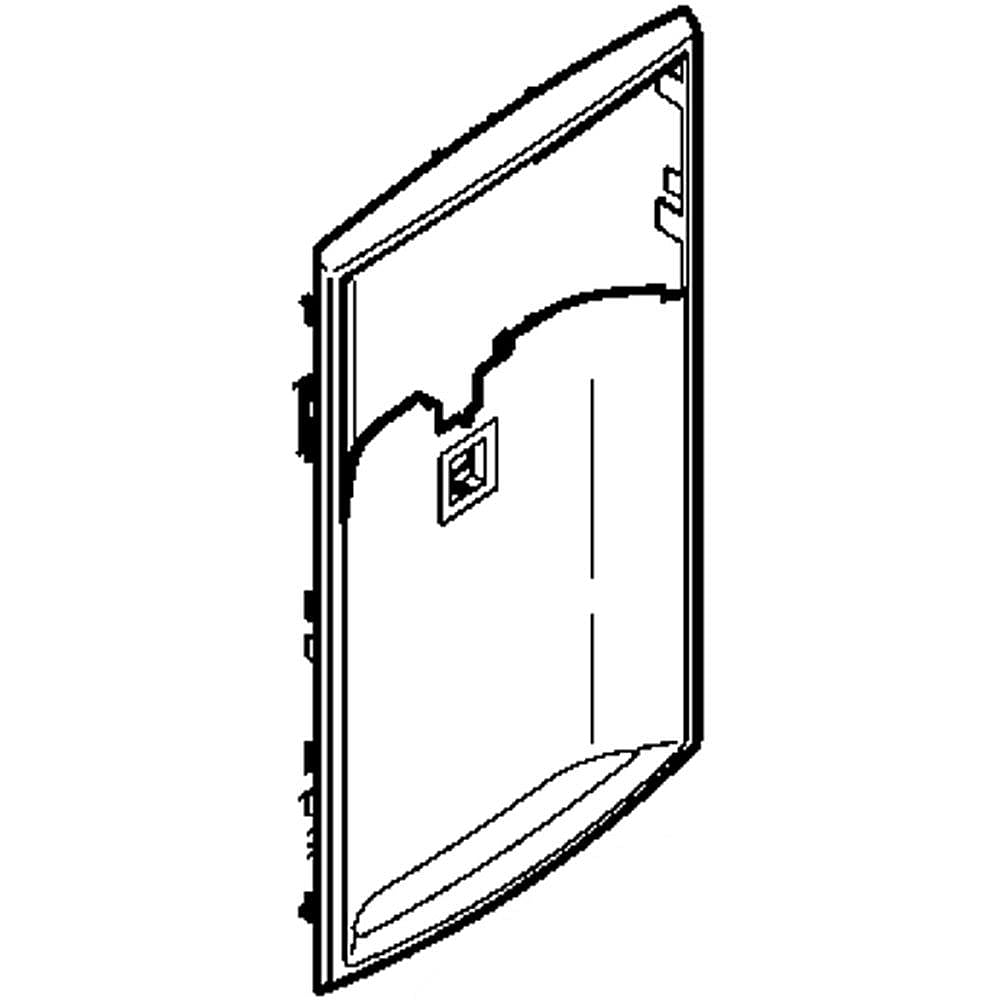 GE Part #wr38X10443, Refrigerator Dispenser Cover And Control Board Assembly | 19.60 x 11.20 x 5.80