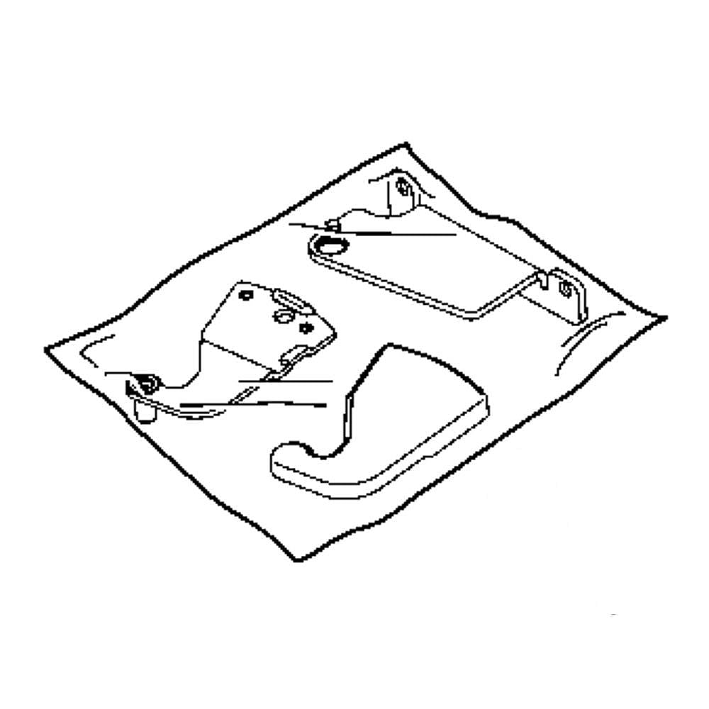 Refrigerator Door Hinge Kit