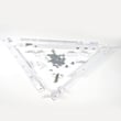 Refrigerator Custom Panel Installation Hardware Kit for GE ZIC30GNZAII - Part WR49X10264