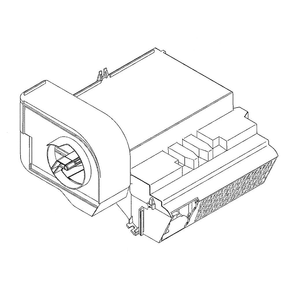 Refrigerator Custom Cool Air Handler Assembly