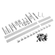 Refrigerator Custom Panel Installation Hardware Kit for GE ZIK30GNNAII - Part WR49X32135