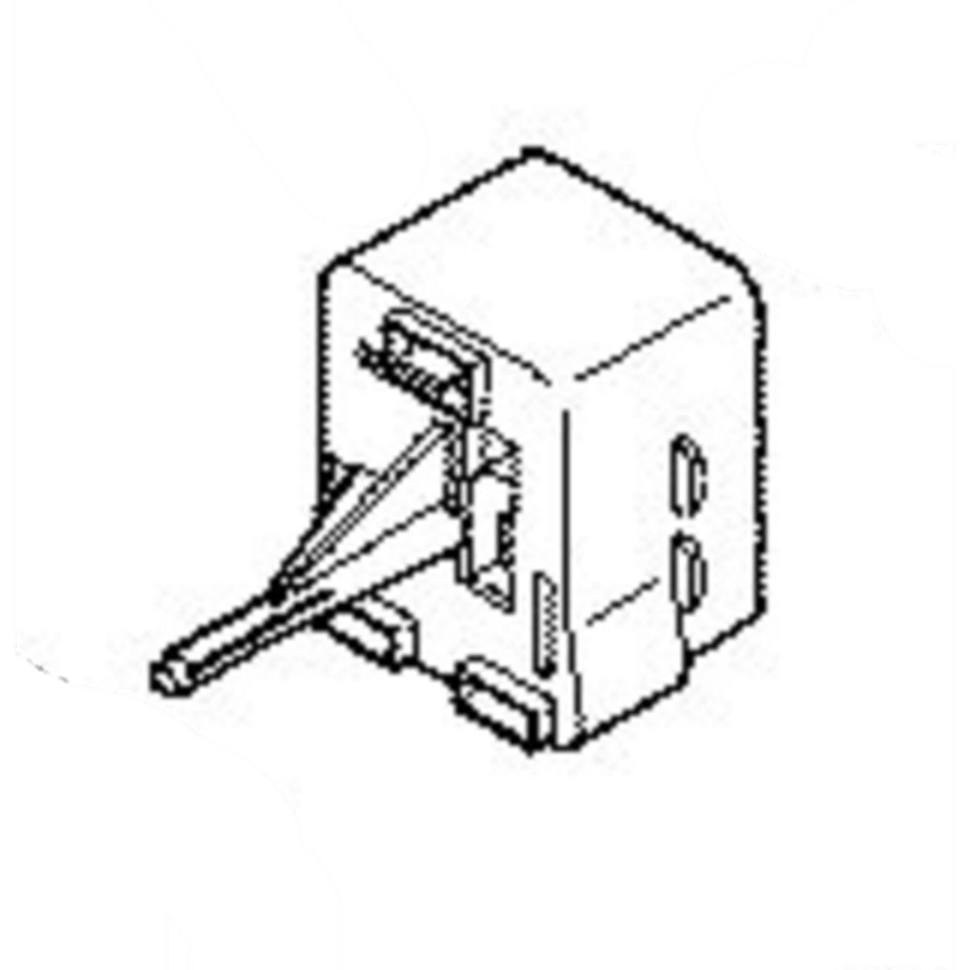 Part #wr49X37585, Refrigerator Compressor Overload And Ptc Start Relay