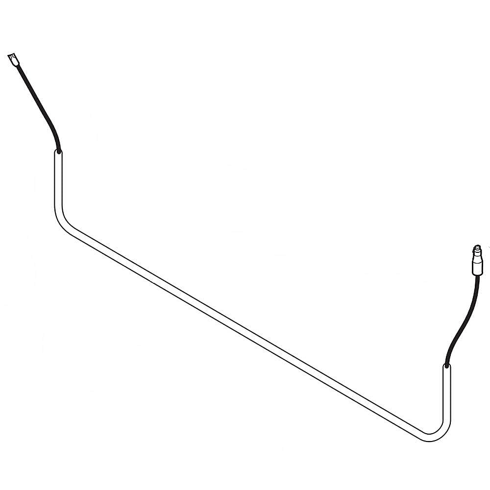 GE Part #wr51X10060, Freezer Defrost Heater | 32.20 x 4.40 x 4.30