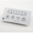 Refrigerator Dispenser User Interface Control for GE GSC21KGRBBB - Part WR55X10302