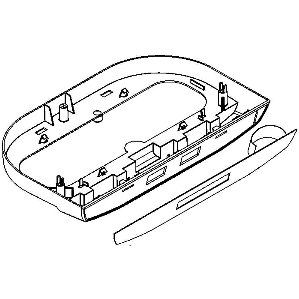 Refrigerator User Interface Assembly