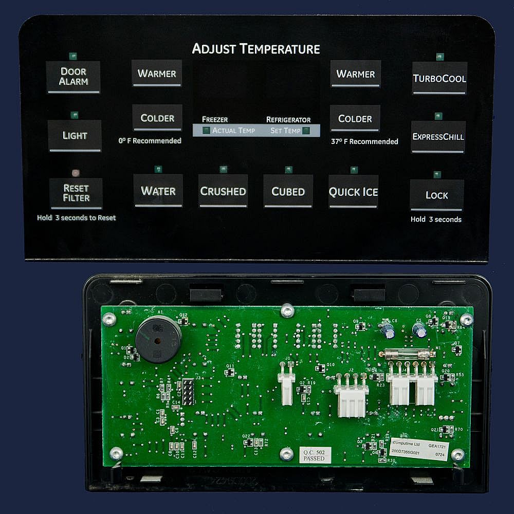 Photo of Refrigerator User Interface Assembly from Repair Parts Direct