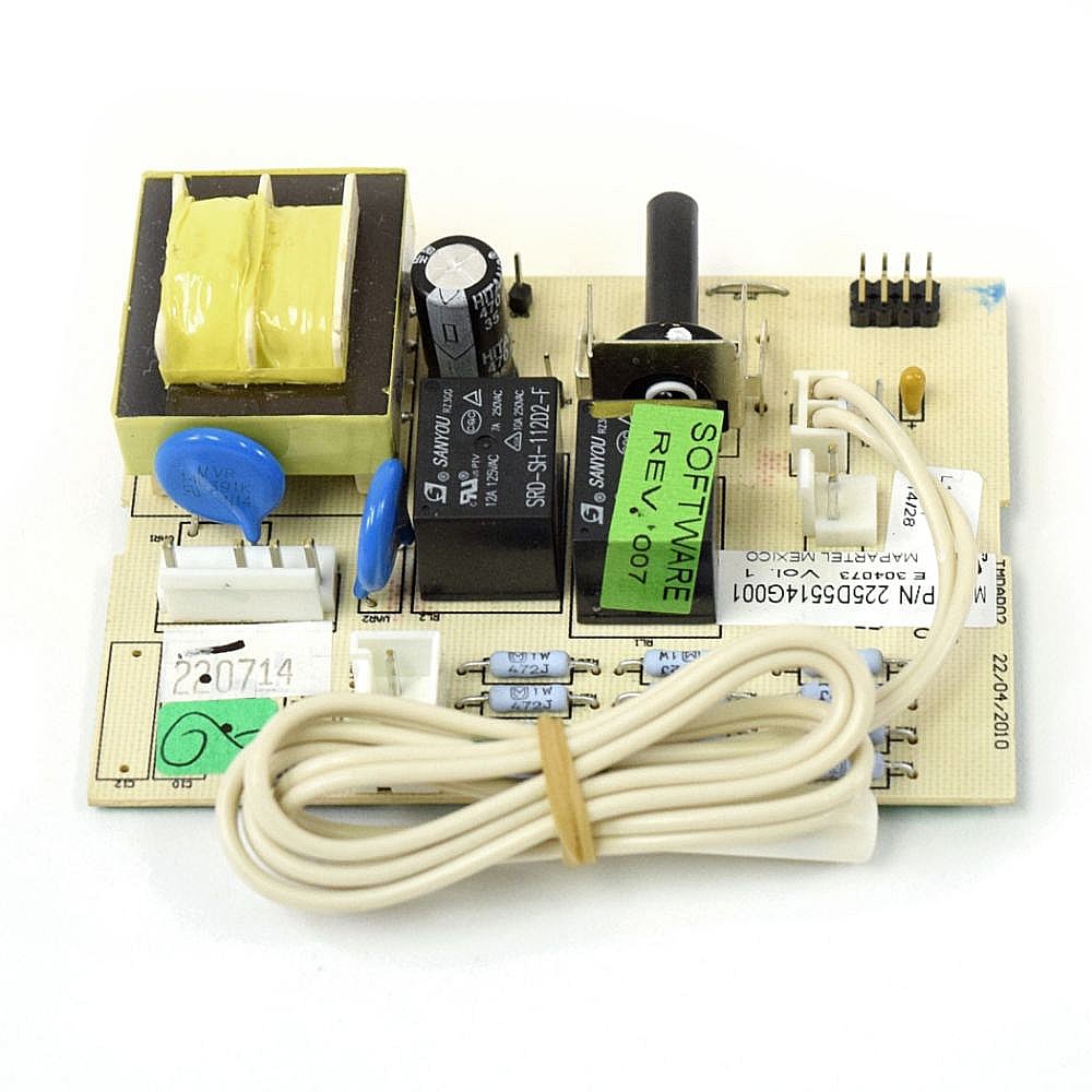 GE Part #wr55X11104, Refrirator Electronic Control Board | 6.40 x 4.60 x 2.50