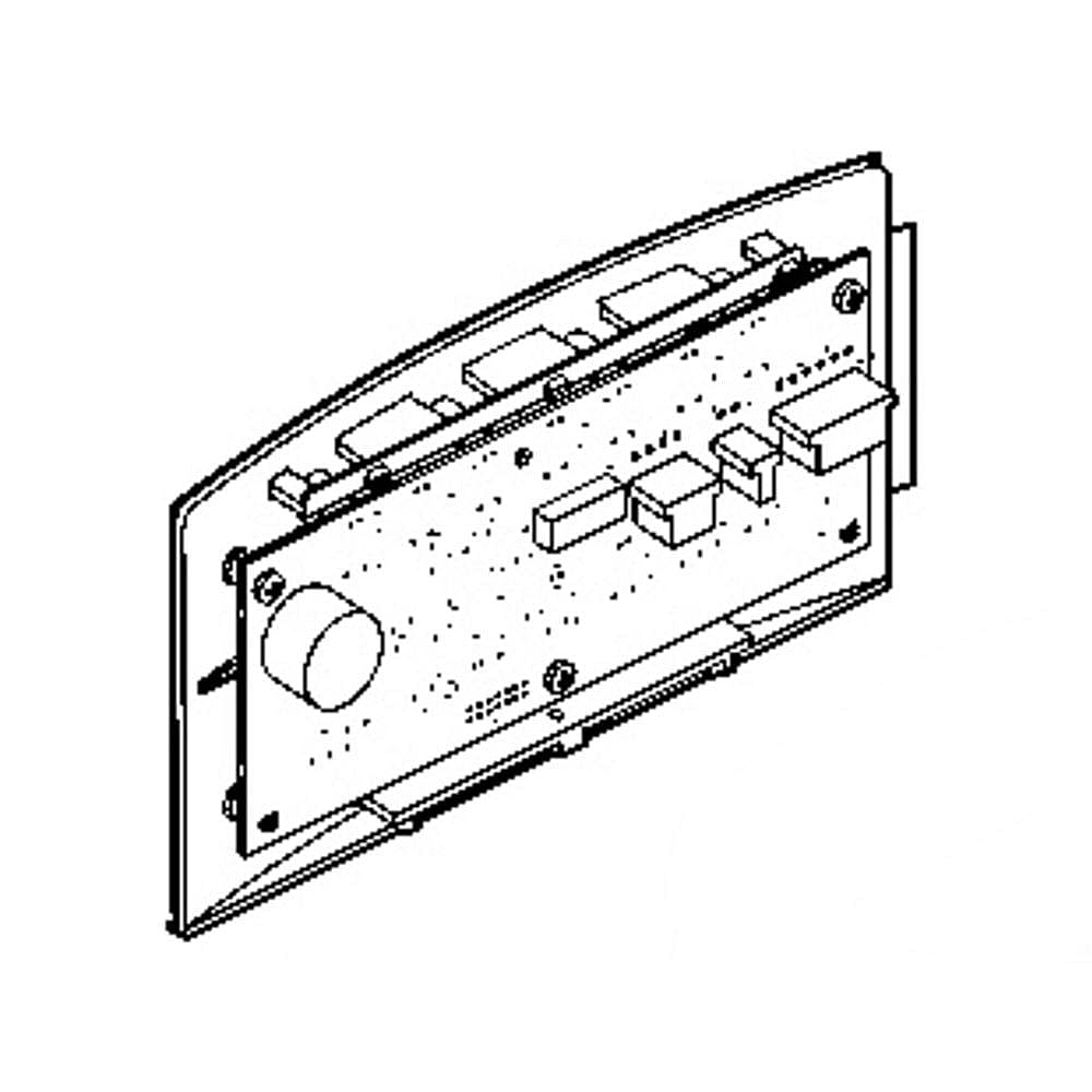 Part #wr55X20624, Refrigerator Dispenser User Interface Control / 11.00 x 7.40 x 2.70