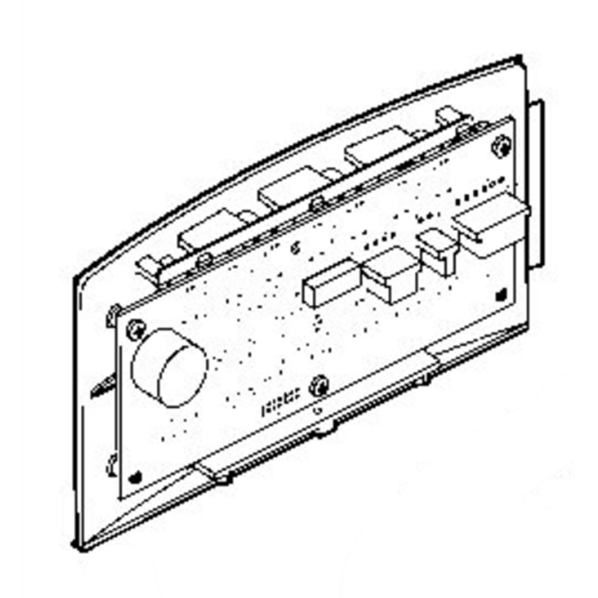 Part #wr55X22968, Refrigerator Dispenser Interface Assembly / 11.00 x 7.30 x 2.80