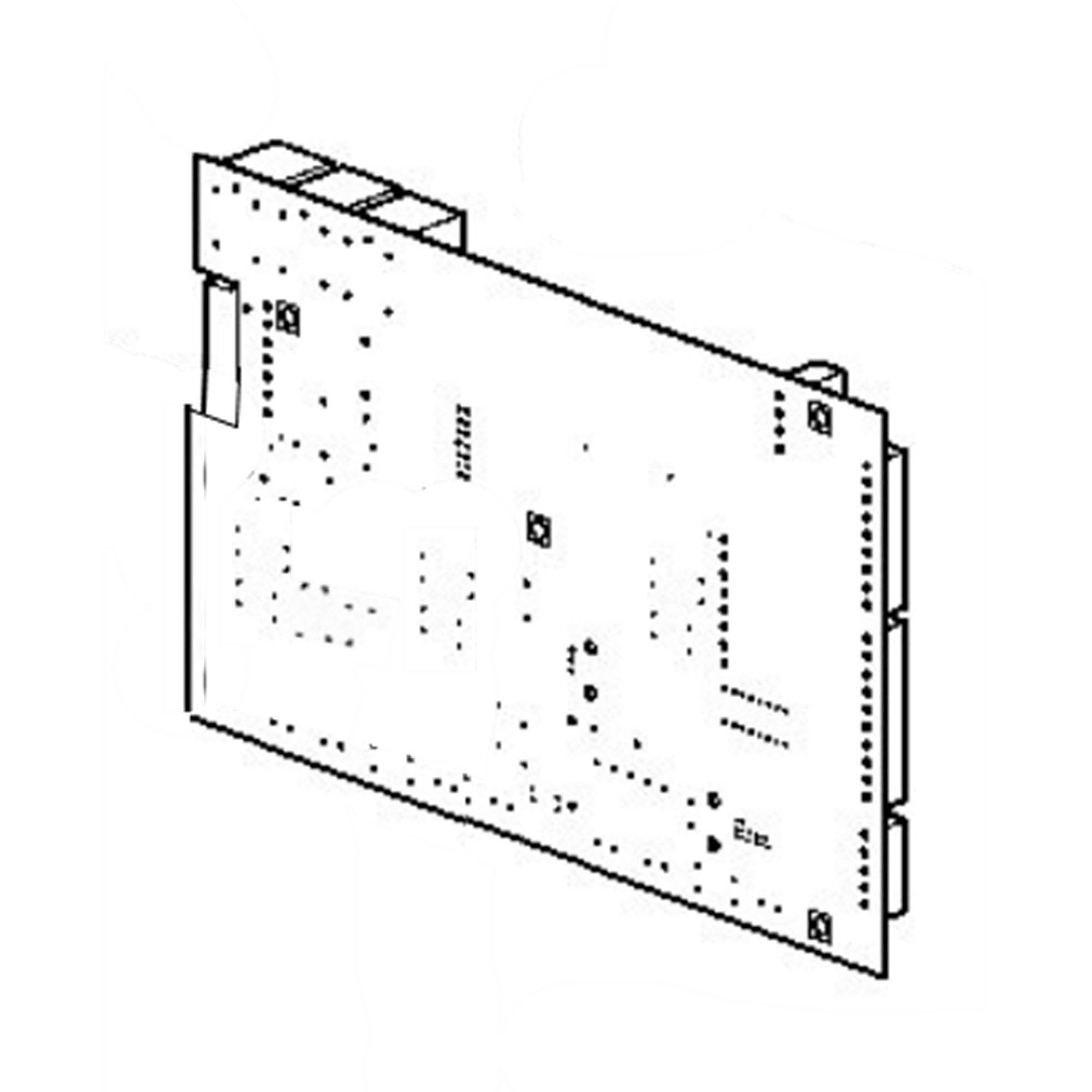 GE Part #wr55X23354, Refrirator Electronic Control Board | 10.80 x 7.30 x 2.70