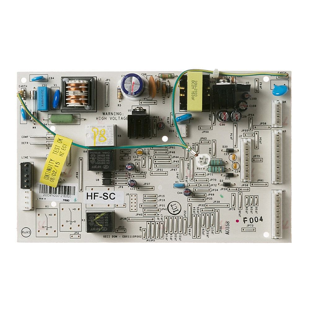 GE Part #wr55X23924, Refrirator Electronic Control Board | 11.10 x 7.40 x 2.80