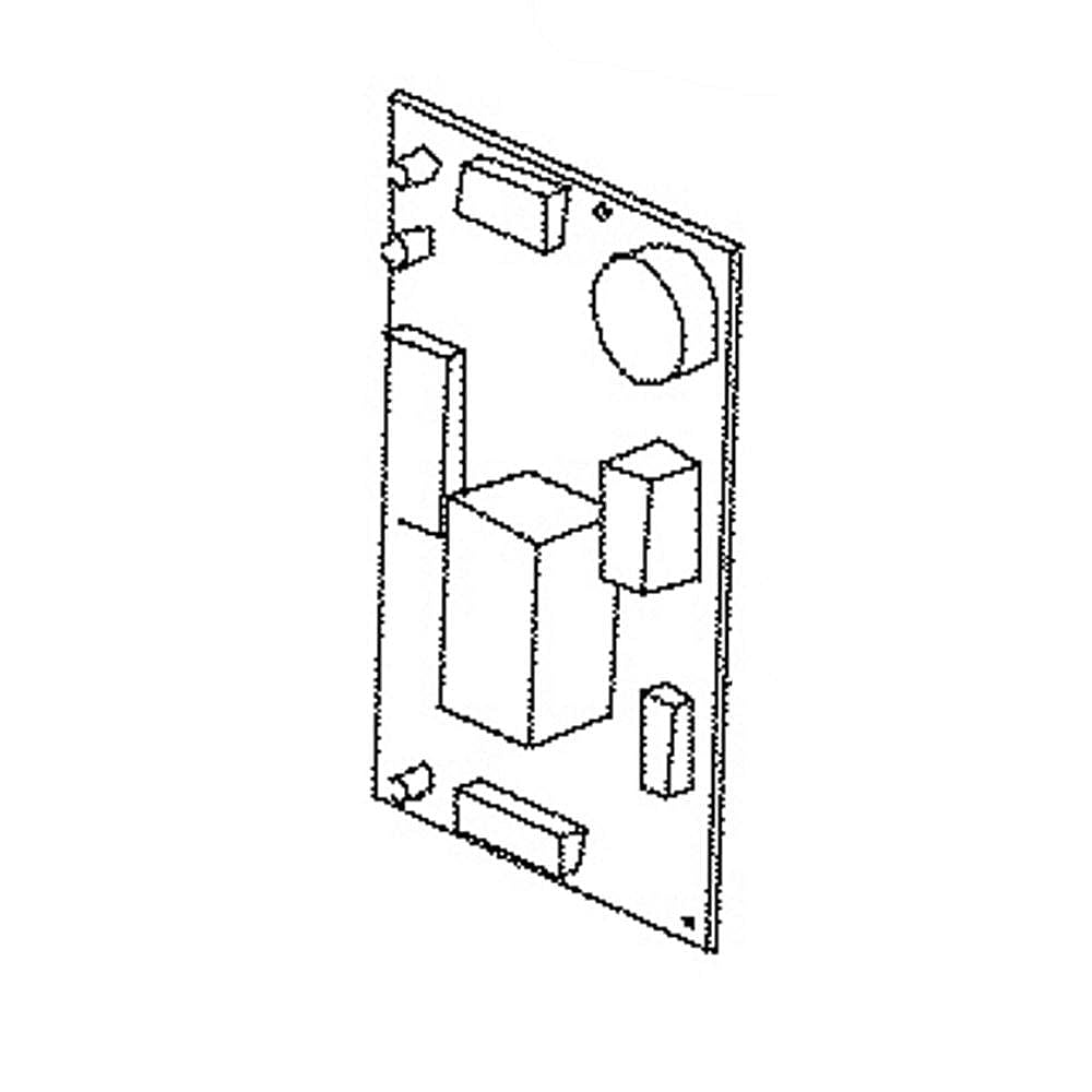 Part #wr55X30692, Freezer Electronic Control Board (Replaces Wr55X27229) / 5.20 x 3.20 x 1.20